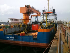 Duct Cleaning ship Van Oord